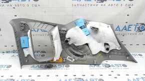 Обшивка арки верхняя левая Jeep Compass 22-22 серая с накладкой ремня