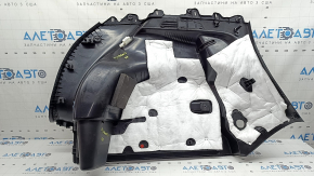Обшивка арки нижняя правая Jeep Compass 17-26 черная, с карманом, царапины, побелел пластик