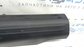 Накладка порога передняя правая Jeep Compass 17-26 черная, царапины
