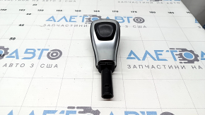 Ручка КПП Jeep Compass 22-26 кожа, серая накладка