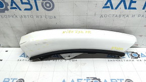 Губа переднего бампера нижняя правая Kia Niro 23-26 HEV, PHEV белая, царапины