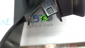 Prag interior ușă spate dreapta pentru Volvo XC90 16-18 cu iluminare din spate, negru, zgârieturi, crăpături
