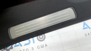 Prag interior ușă spate dreapta pentru Volvo XC90 16-18 cu iluminare din spate, negru, zgârieturi, crăpături