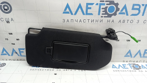 Козырек правый Volvo XC90 16-26 черный с подсветкой, без крючка