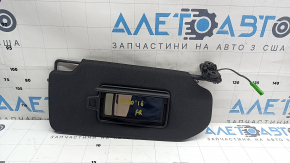 Козырек правый Volvo XC90 16-26 черный с подсветкой, без крючка