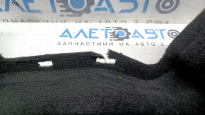 Обшивка арки правая Volvo XC90 16-22 под 3 ряд, с подстаканником, черная, примята, надрыв ткани