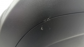 Водительское сидение Kia Niro 23-26 с airbag, электрическое, подогрев, комбинированное ткань+кожа черное, царапины на спинке