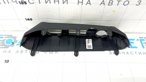 Накладка центральной консоли передняя Kia Niro 23-26 черная, без прикуривателя, порта зарядки и USB-Hub