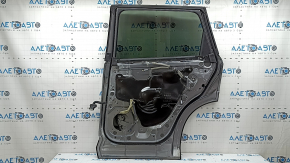 Дверь в сборе задняя правая Nissan Rogue 21-26 S, SV тонировка, графит KAD, царапины на накладке