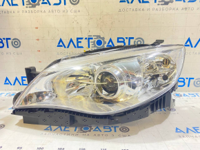 Фара передняя левая Subaru Impreza WRX GH 08-11 галоген с кронштейном