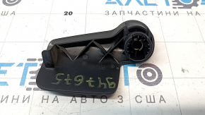 Ручка открытия замка капота салонная Audi Q7 16-26 черная, сломано крепление