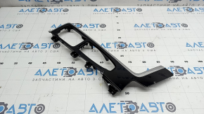 Накладка центральной консоли верхняя Volvo XC90 16-22 T5, T6, черный глянец
