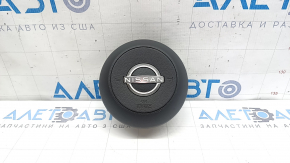 Подушка безопасности airbag в руль водительская Nissan Rogue 21-22 черная, тип 2