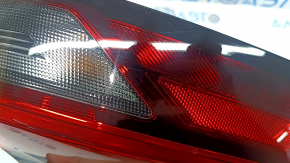 Фонарь внешний крыло левый Nissan Rogue 21-26 галоген + LED, потерт