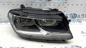 Фара передняя правая VW Tiguan 18-21 галоген, ДХО галоген
