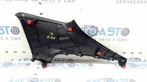 Накладка задней стойки верхняя левая Toyota Prius 50 21-22 черная, потерта