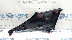 Накладка задней стойки верхняя правая Toyota Prius 50 21-22 черная, царапины