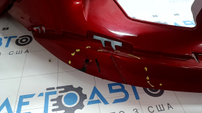 Bara față nefinisată pentru Toyota Prius 50 19-22 cu senzori de parcare și PMA, verde, elemente de fixare rupte, lovituri, zgârieturi