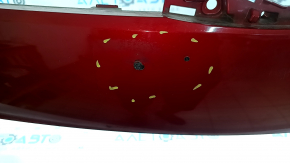 Bara față nefinisată pentru Toyota Prius 50 19-22 cu senzori de parcare și PMA, verde, elemente de fixare rupte, lovituri, zgârieturi