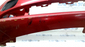 Bara față nefinisată pentru Toyota Prius 50 19-22 cu senzori de parcare și PMA, verde, elemente de fixare rupte, lovituri, zgârieturi