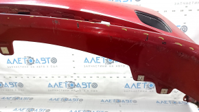 Bara față nefinisată pentru Toyota Prius 50 19-22 cu senzori de parcare și PMA, verde, elemente de fixare rupte, lovituri, zgârieturi