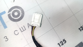 Зеркало боковое левое в сборе Nissan Rogue 21-23 BSM, S, 5 пинов, структура, BSM