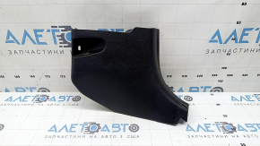 Накладка передней стойки нижняя правая Toyota Prius 50 16-22 черная, царапины
