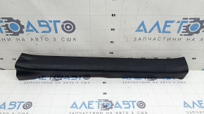 Ornamente prag ușă stânga față pentru Toyota Prius 50 16-22, negre, uzate