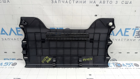 Накладка под сидением центральная Toyota Prius 50 16-22 черная с решеткой, царапины