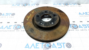 Disc de frână față dreapta pentru Nissan Rogue 21-26 296/26mm ruginit