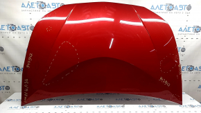 Capotă din aluminiu Toyota Prius 50 16-22, roșie 3T7, partea din spate