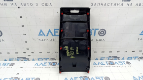 Накладка центральной консоли задняя Toyota Prius 50 19-22 черная, царапины