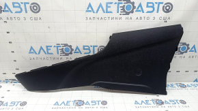 Накладка центральной консоли боковая левая Toyota Prius 50 16-22 черная, царапины