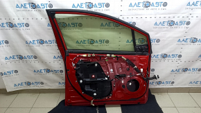 Дверь в сборе передняя левая Toyota Prius 50 16-22 keyless, красный 3U5