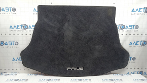 Коврик багажника (ткань) Toyota Prius 50 16-22 черный, под химчистку