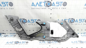 Накладка задней стойки левая Hyundai Tucson 16-21 серая, царапины