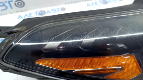 Фара передняя правая в сборе Hyundai Tucson 19-21 галоген с LED Accent, полез лак, царапины