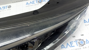 Фара передняя правая в сборе Hyundai Tucson 19-21 галоген с LED Accent, полез лак, царапины