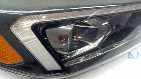 Фара передняя правая в сборе Hyundai Tucson 19-21 галоген с LED Accent, полез лак, царапины