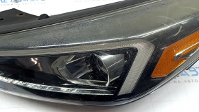 Фара передняя левая в сборе Hyundai Tucson 19-21 галоген с LED Accent, полез лак, царапины