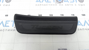 Prag exterior spate dreapta pentru Hyundai Tucson 16-21, negru, zgârieturi