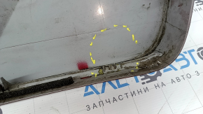 Накладка двери багажника нижняя Hyundai Tucson 19-21 без отражателей, треснута, сломано крепление