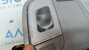 Плафон освещения передний Hyundai Tucson 16-21 без панорамы, серый, царапины, под химчистку