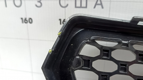 Нижняя решетка переднего бампера Jeep Compass 22-25 под радар, сломано крепление