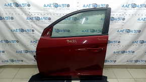 Дверь в сборе передняя левая Hyundai Tucson 16-21 keyless, красный R5R