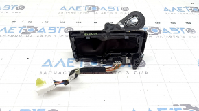 Накладка шифтера КПП Hyundai Tucson 16-21 с ручкой кпп, резина черная, царапины