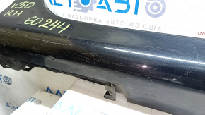 Порог правый Toyota Camry v50 12-14 usa LE XLE без хрома, сломаны крепления, нет фрагмента, царапины, потерт