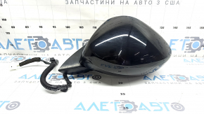 Зеркало боковое левое в сборе Honda Civic XI FE/FL 22-26 3 пина, подогрев, черное, потерто