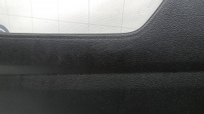 Накладка центральной консоли боковая левая Hyundai Tucson 19-21 задняя, черная, сломаны крепления, царапины