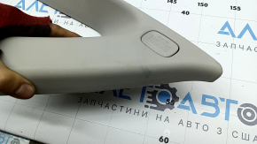 Накладка задней стойки левая Honda Civic XI FE/FL 22-26 4d серая, под химчистку